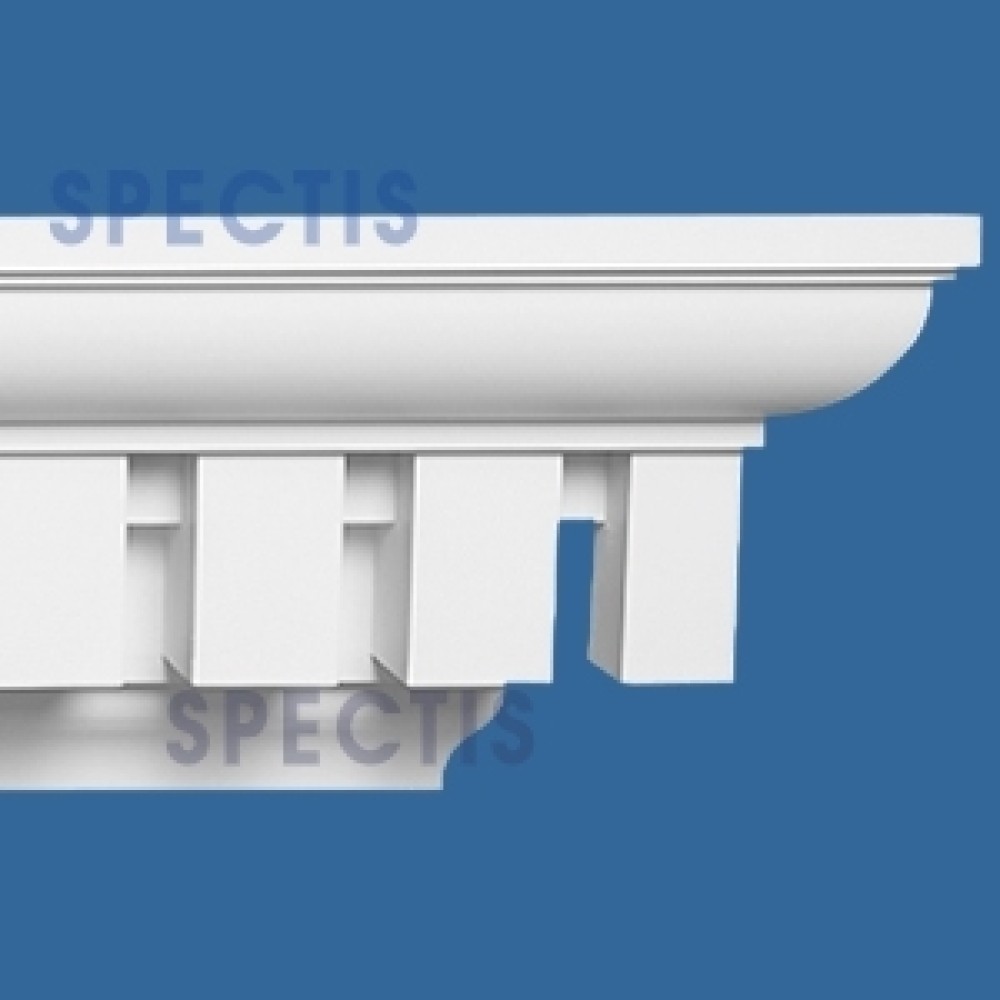 Spectis Dentil Crown Moulding (11" x 12') MD1919