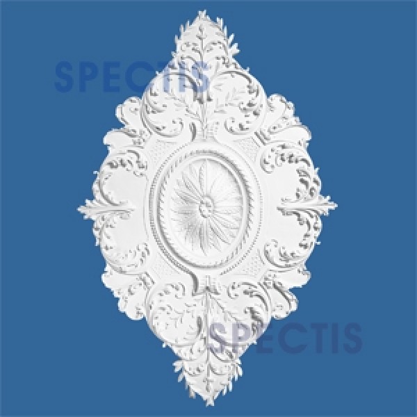 Spectis Oval Decorative Ceiling Medallion 46" x 71" - CM4671