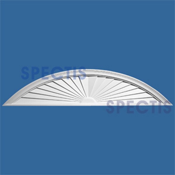 Spectis Decorative Window Sunburst 25 5/8" x 8 1/4" - HSS2508