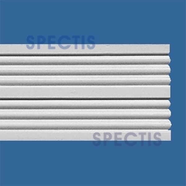 Spectis Fluted Casing Moulding (3 1/4" x 12') - MD1088