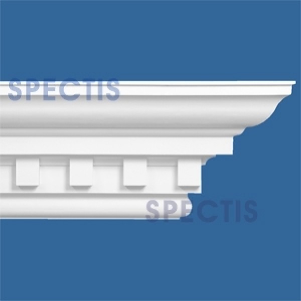 Spectis Dentil Crown Moulding (18" x 12') - MD1517