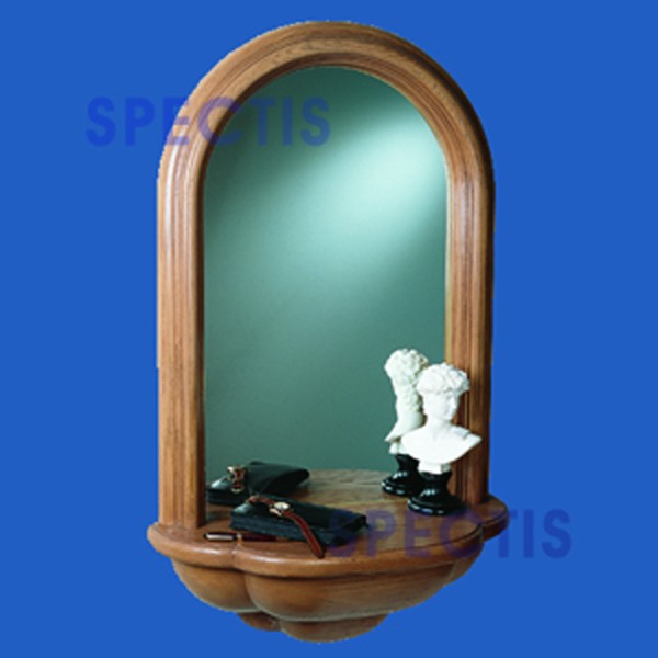 Spectis Surface Mount Niche With Mirror (Wood Grain) - SMN2501S