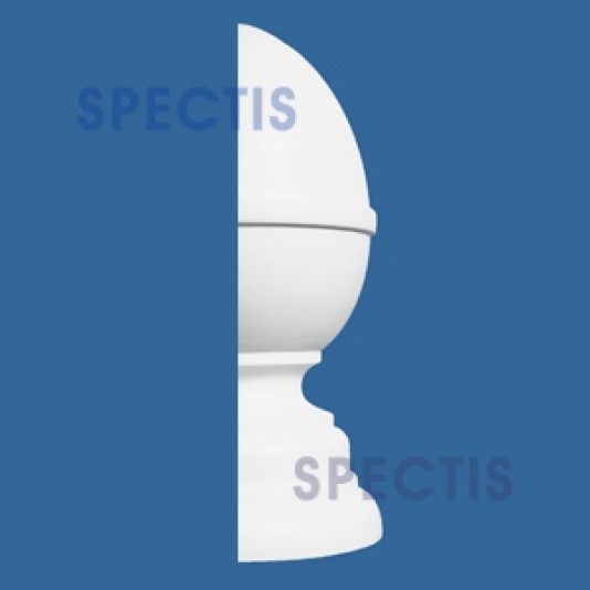 Spectis Half Acorn Post Cap For 6 5/8" Newel Post - AC611H