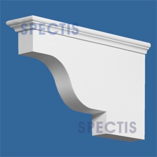 Spectis Polyurethane Bracket 3 1/2" x 9" - BL2592-3.5