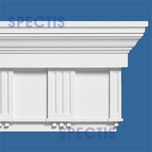Spectis Triglyph Crown Moulding (16" x 12') - MD1154