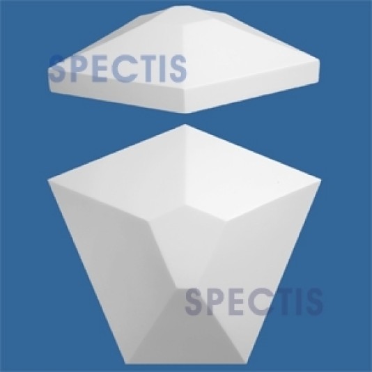 Spectis Pentagonal Newel Post Cap 45 Degree - NC2315