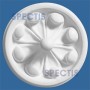 Spectis Round Decorative Rosette - CR66
